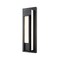 Z-Lite Keaton Outdoor Wall, 1-Light, 7 In.W x 3.5 In.L x 20.25 In.H, Black/White 520M-BK-LED - alternate 1